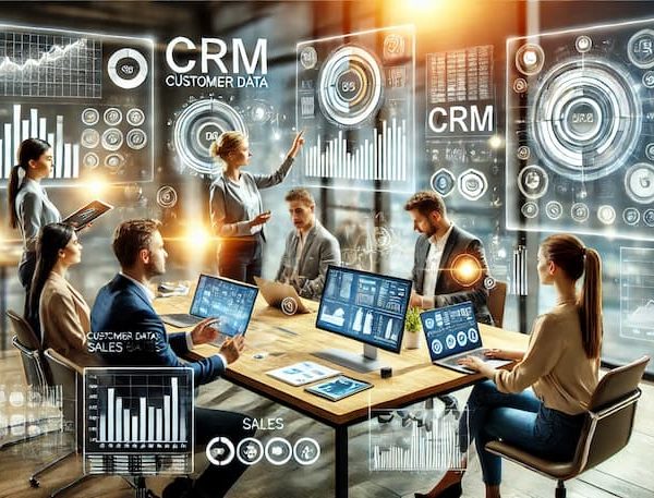 زيادة عملية المبيعات باستخدام برنامج CRM