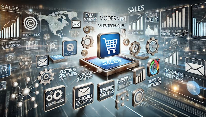 تقنيات المبيعات الحديثة